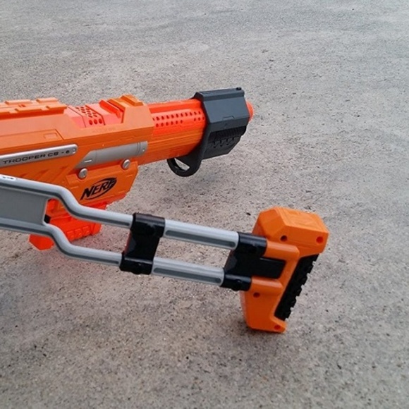 NERF ELITE ALPHA TROOPER Nerf 'N Strike CS-6 NIB - Picture 4 of 6